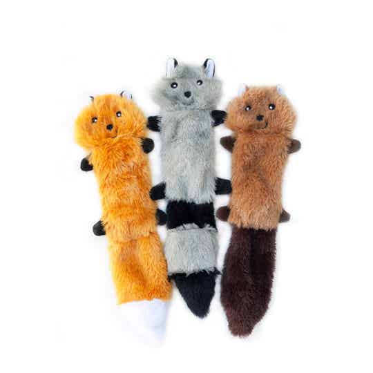 Skinny Peltz 3-Pack Small ( Fox, Raccoon, Squirrel )