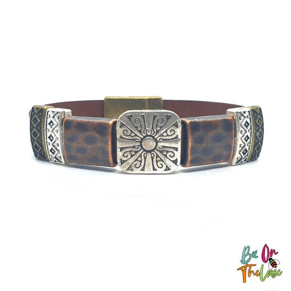 Armband leder 16