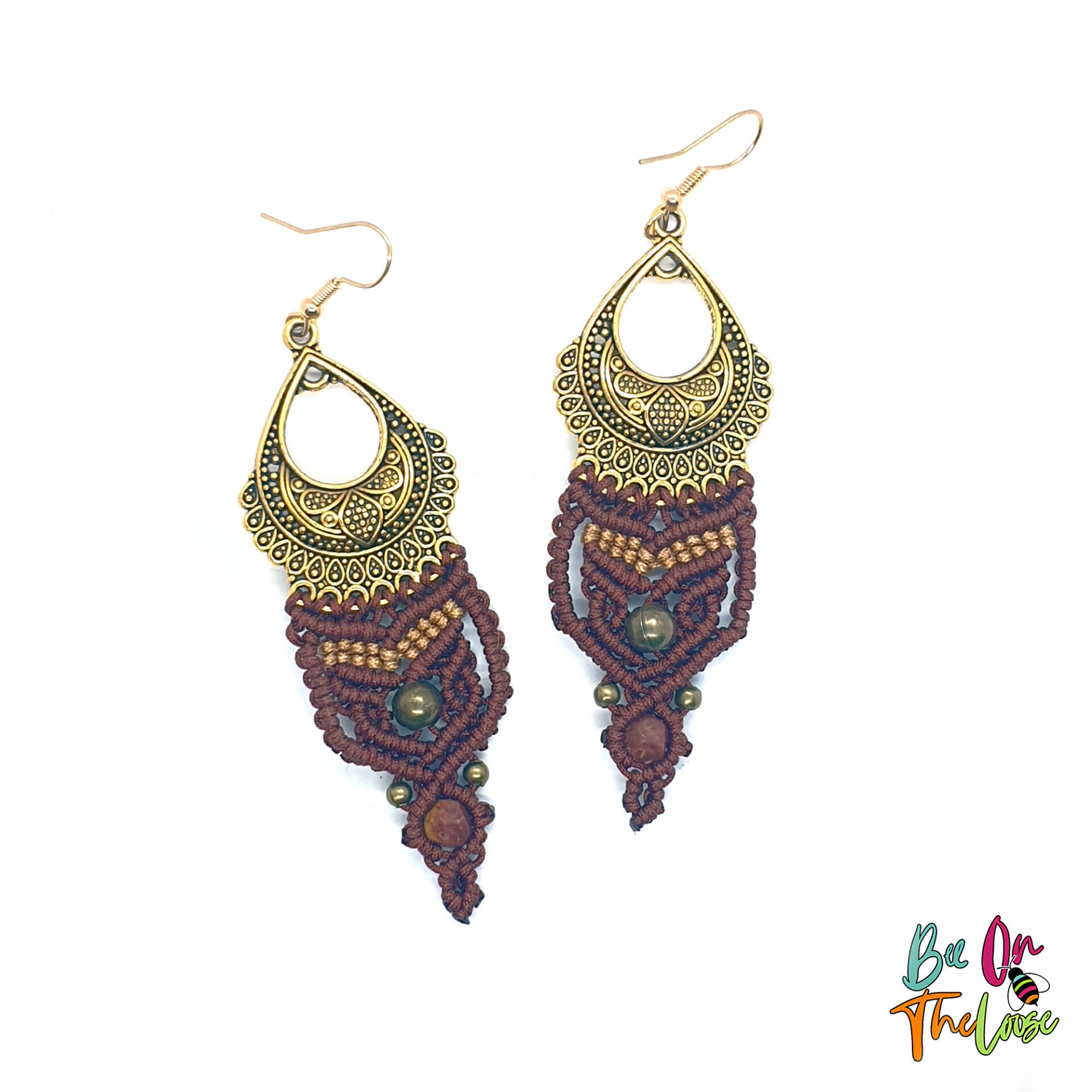 Oorbellen Macramé 8