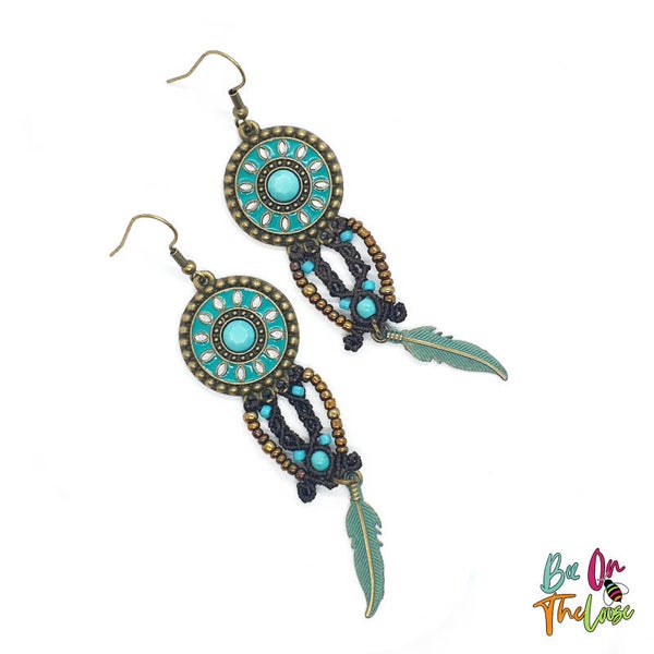 Oorbellen Macramé 34