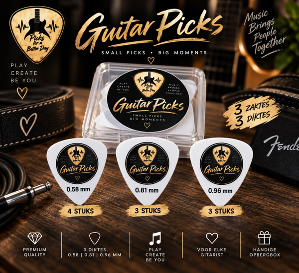 Eigen label plectrum