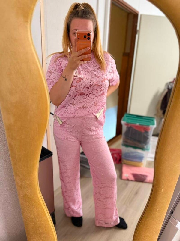 Kant set roze