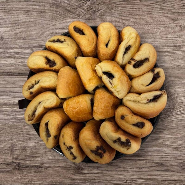 Small Chocolate Croissant Platter