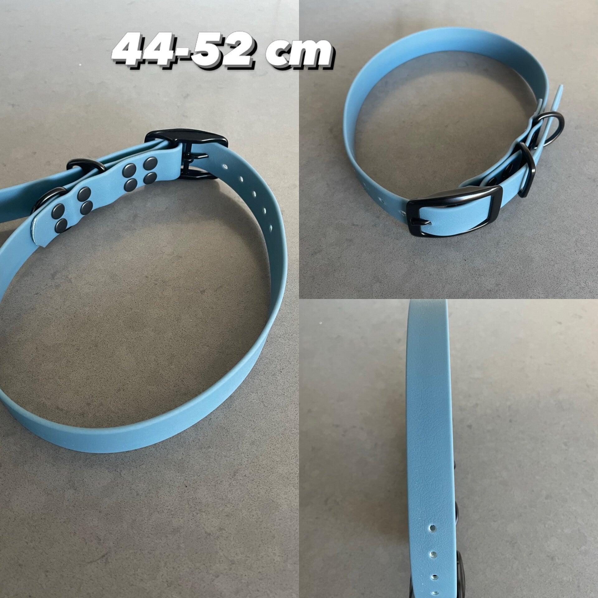 Halsband Petrol Luxe uitvoering