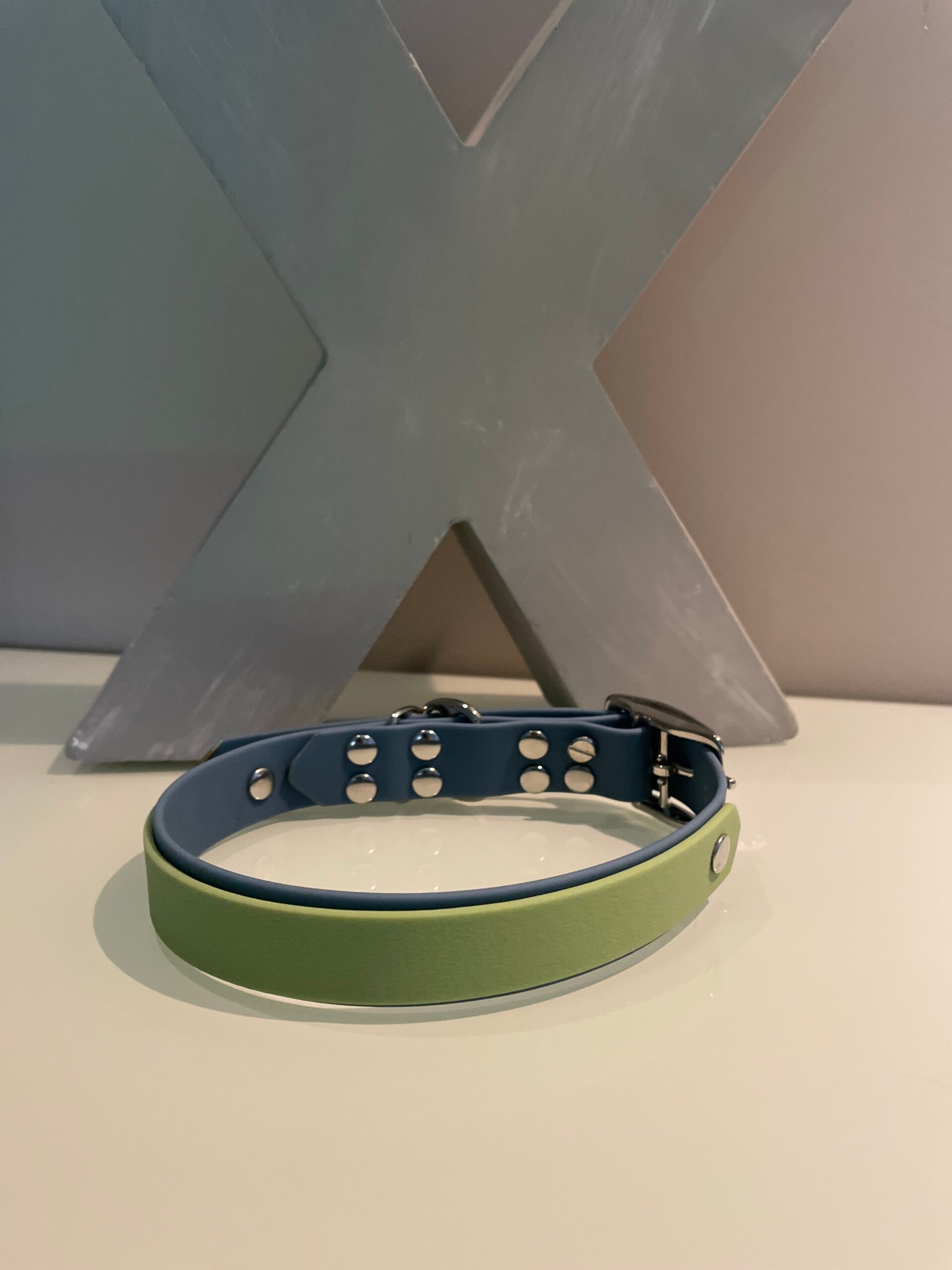 Luxe Pawtex halsband in twee kleuren! Voor nekomtrek 39 tot 46 cm