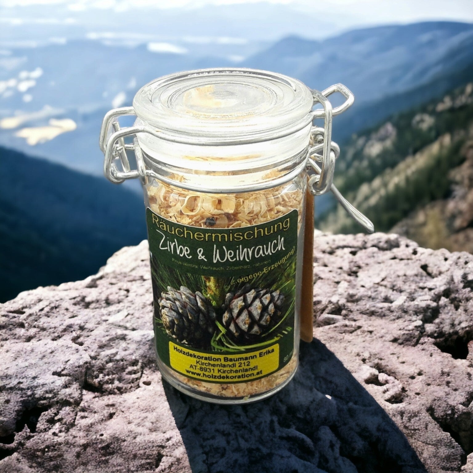 Räuchermischung Zirbe & Weihrauch