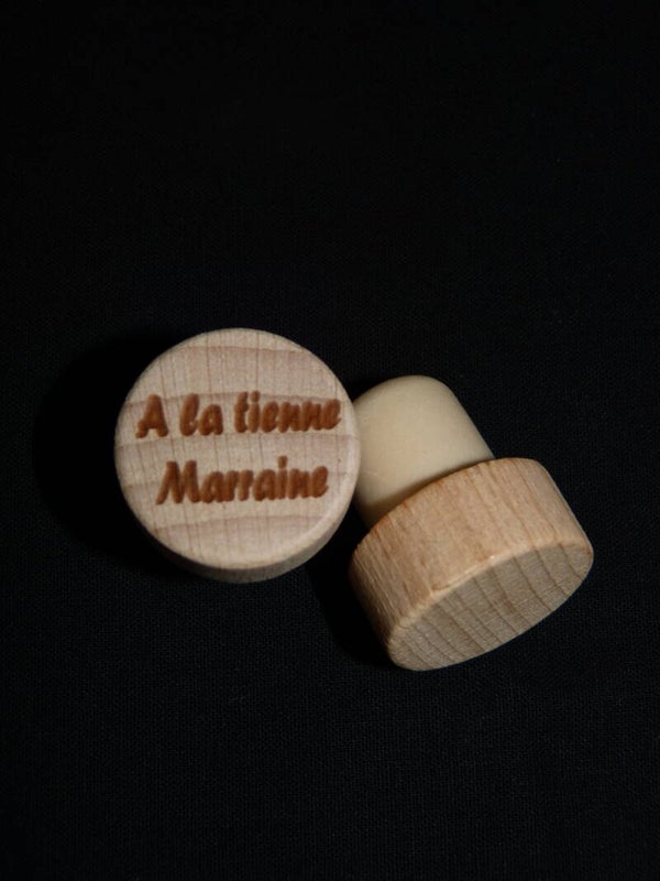 Bouchons Marraine motif au choix4