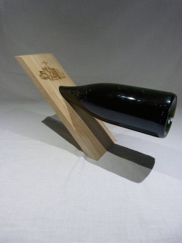 Support Bouteille motif Tonnelier