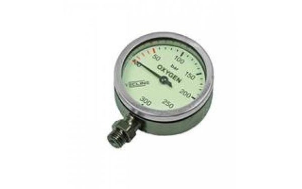 SPG 52mm oxygen 300bar black chrome