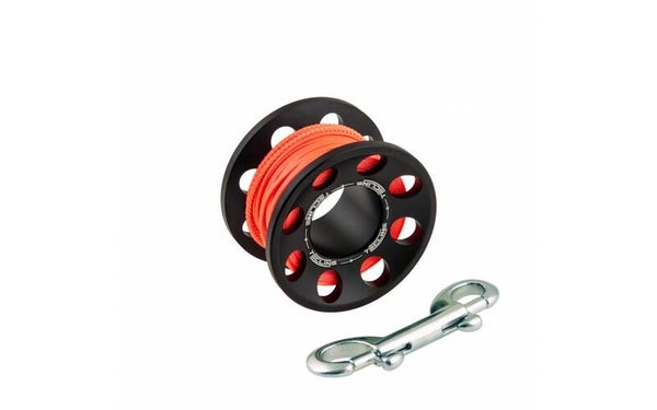 Spool alu, with SS 90 mm snap