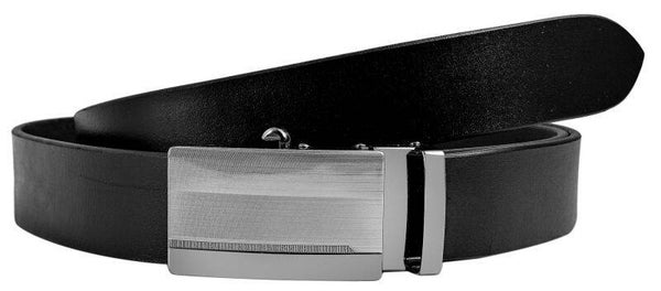 Produktinformasjon "Leonardo Verrelli Genuine Leather Automatic Belt, maks. 120 cm/ 35 mm, svart - forkortbar"