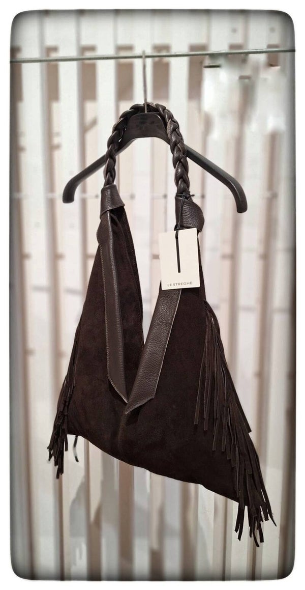 Borsa in scamosciato