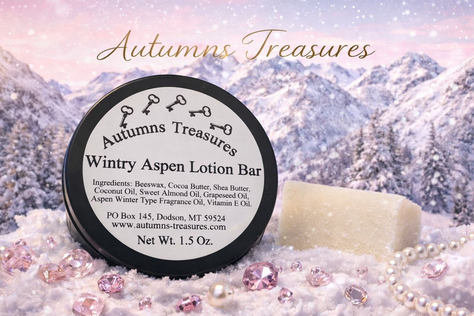 Wintry Aspen Lotion Bars