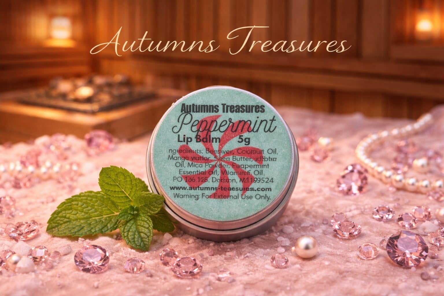 Peppermint Lip Balms