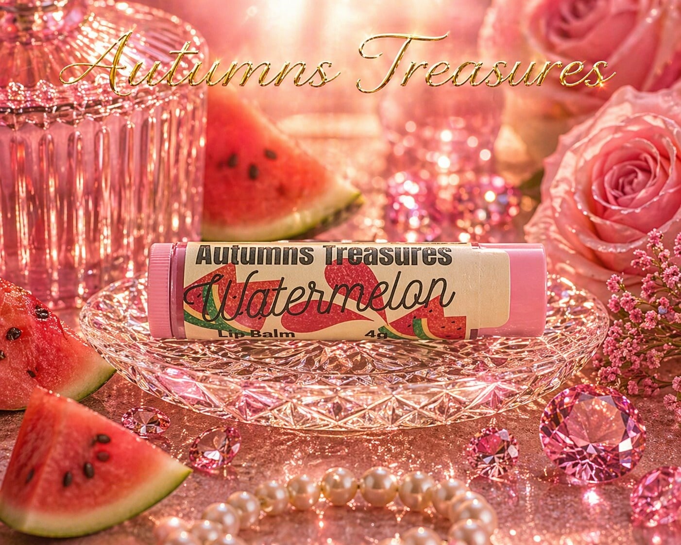 Watermelon Lip Balms