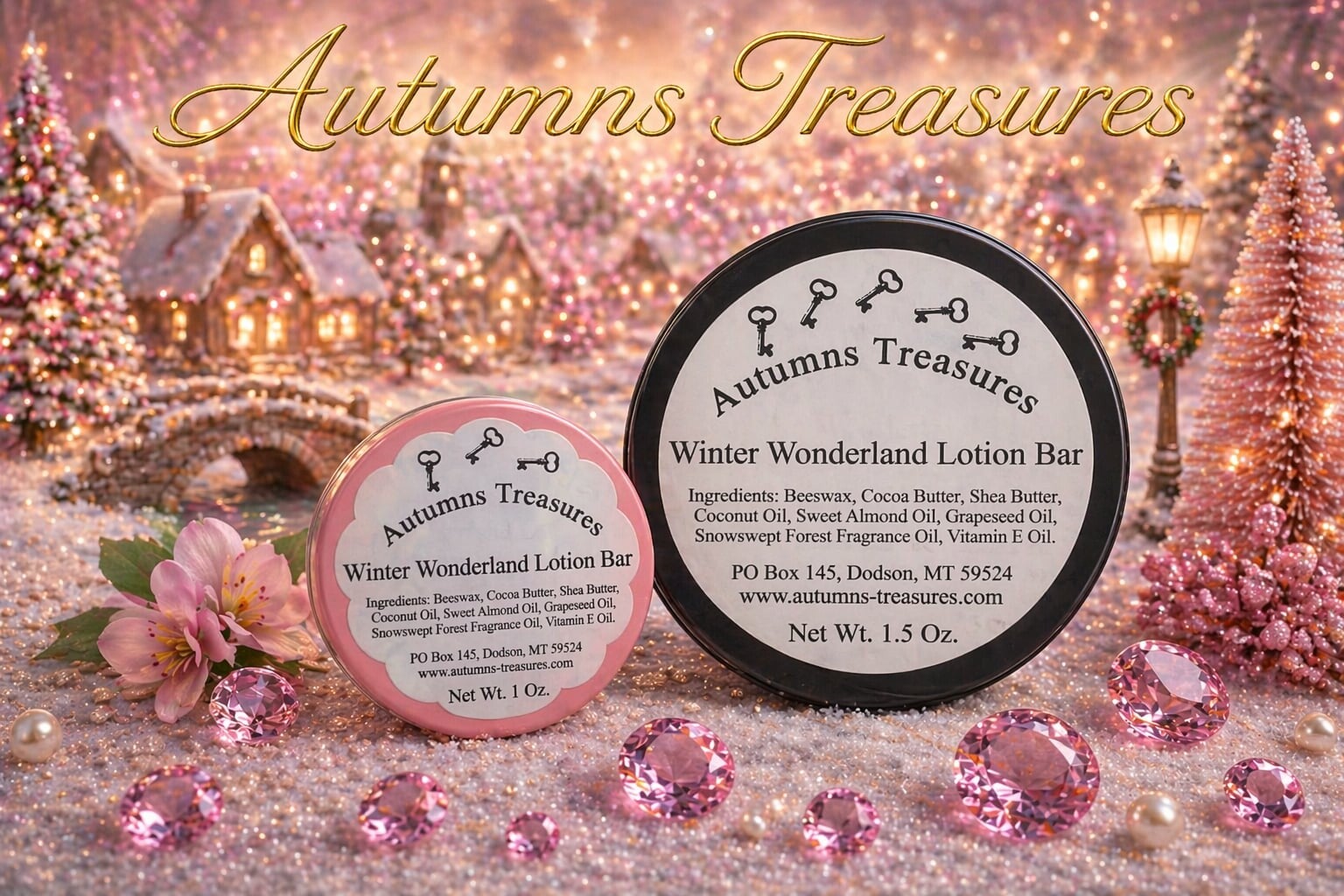 Winter Wonderland Lotion Bars