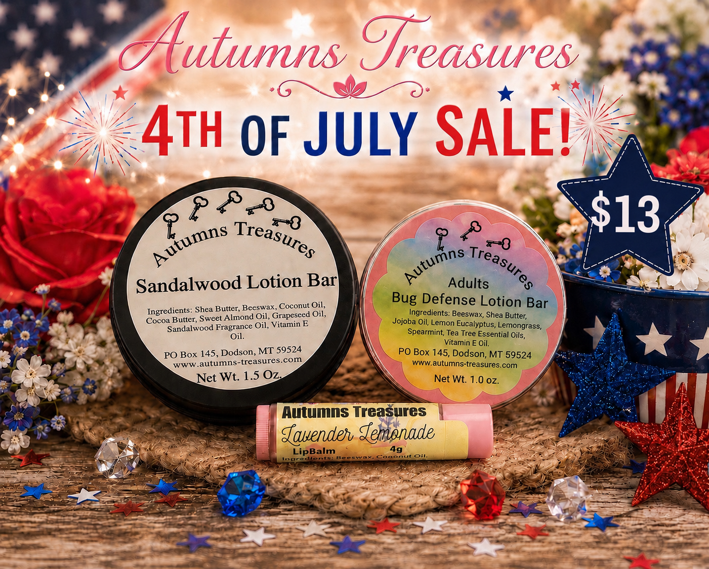 1.5 Oz. Sandalwood Lotion Bar