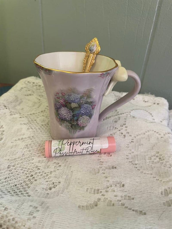 4g - Peppermint Passionfruit Rose Lip Balm