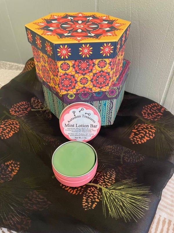 1.0 Oz. Mint Lotion Bars