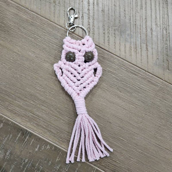 Owl keychain/bag charm