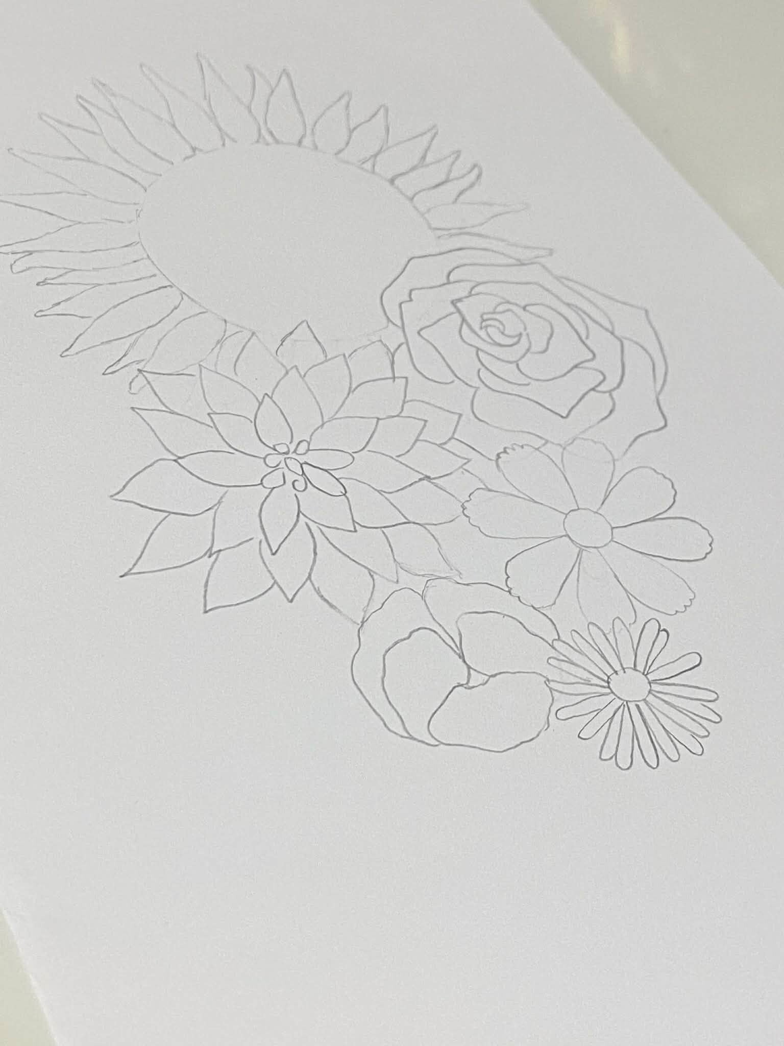 ART BLOOMS A5 LETTER