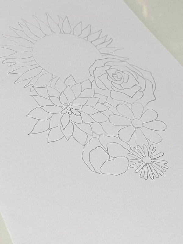 ART BLOOMS A5 LETTER