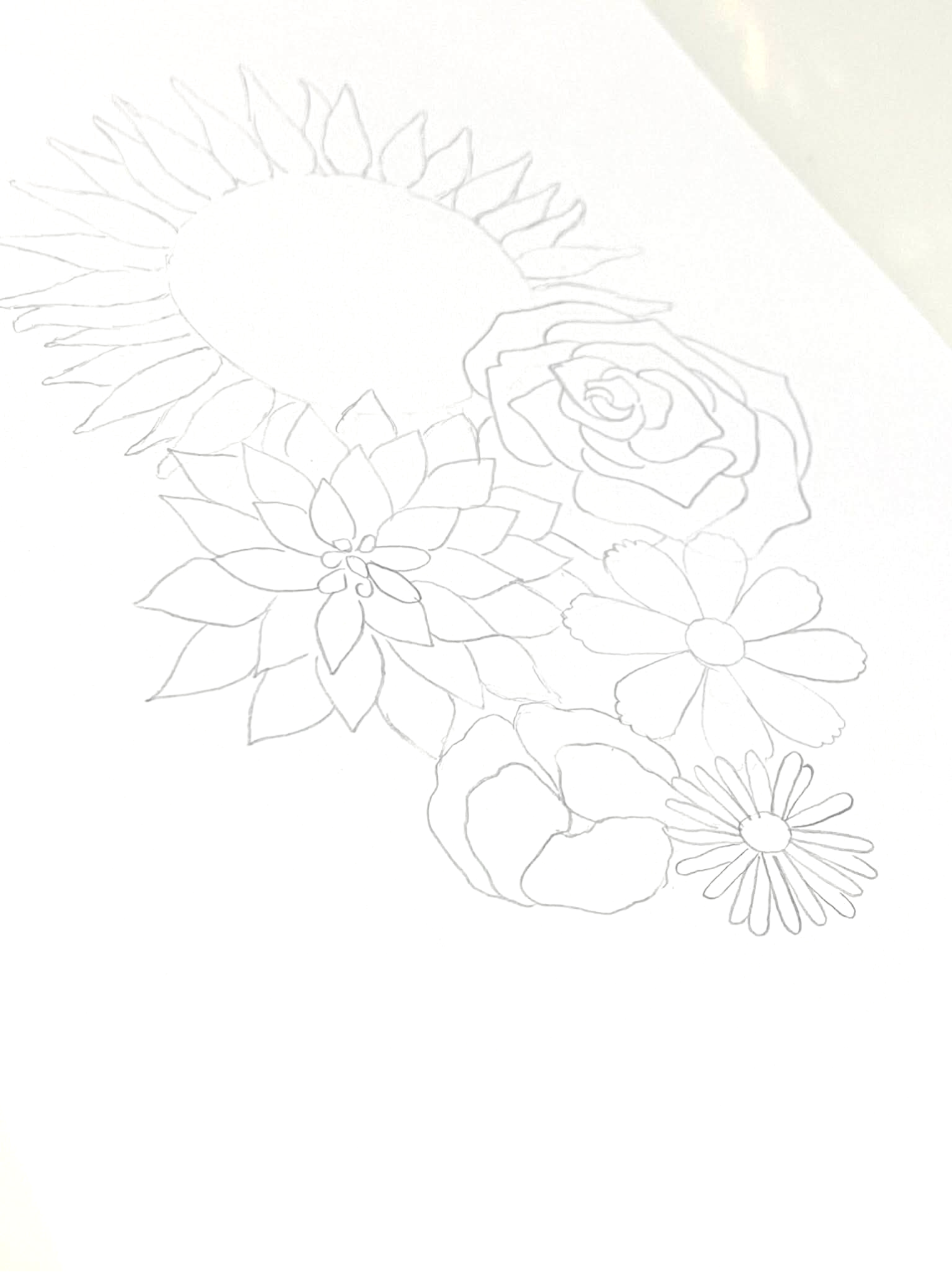 ART BLOOMS A5 LETTER