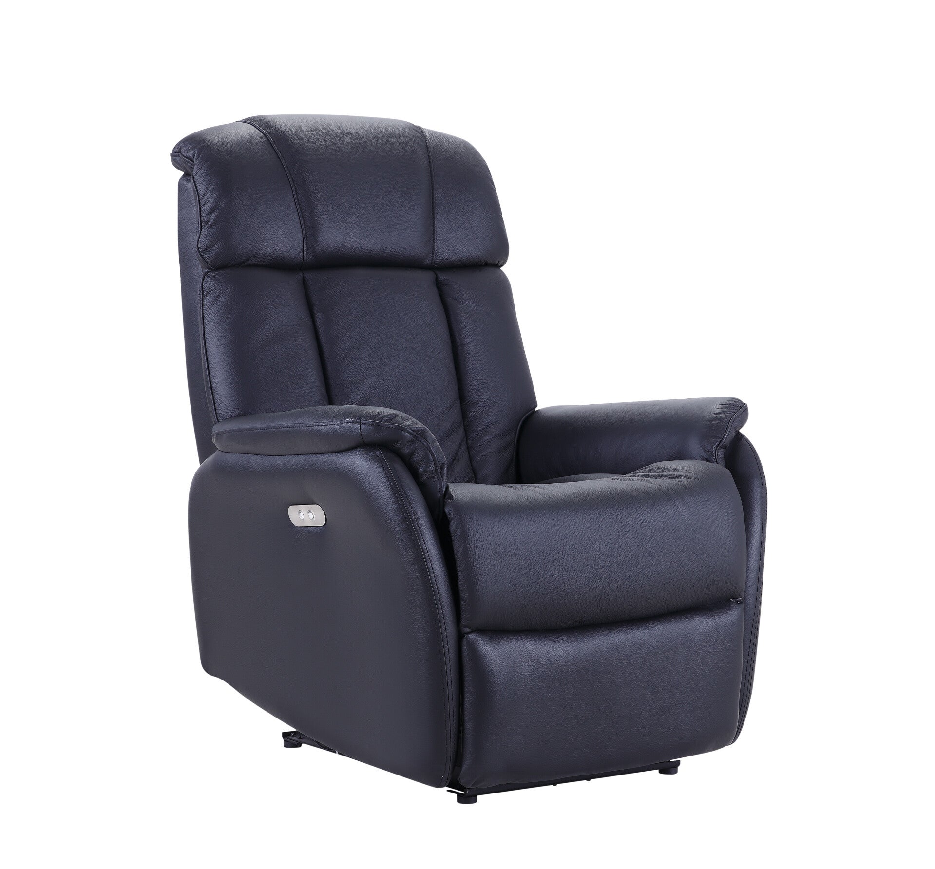 LION   lederen relax, 2-motorige fauteuil