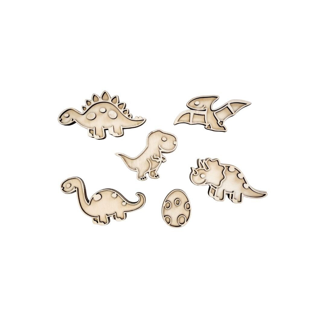 Leuk met letters - Stempels - Dino