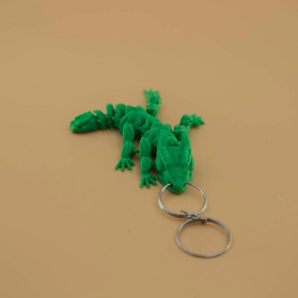 Flexibel Draakje (Sleutelhanger)