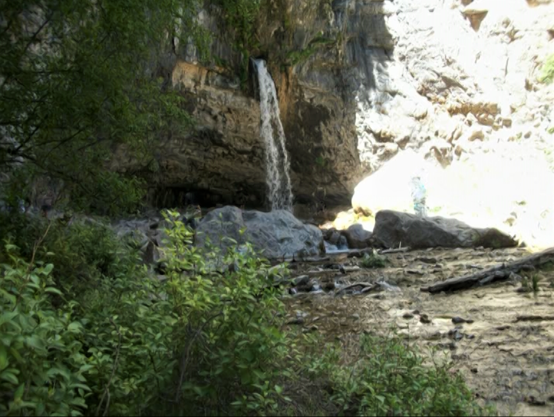Hanging lake en Spouting rock, te bekijken na een fikse klim