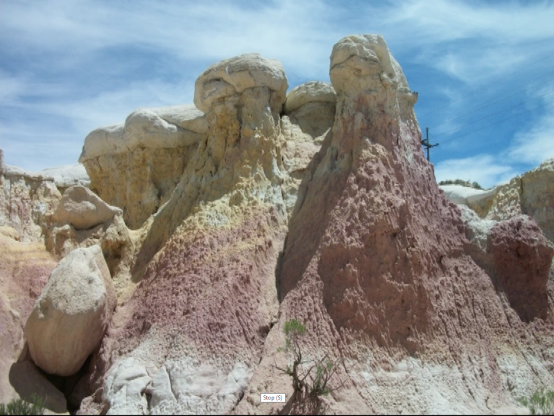 Paint mines Colorado nabij Calhan