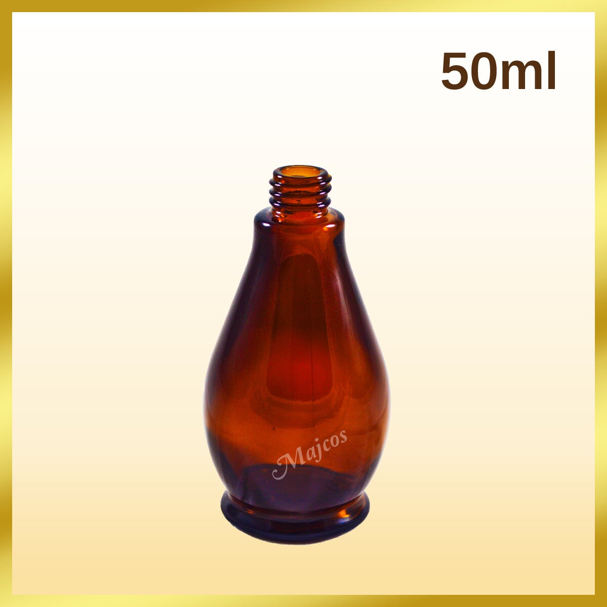 50ml Gourd Amber Glass Bottles