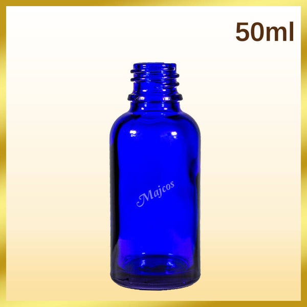 30 pieces 50ml Cobalt Blue Glass Bottles