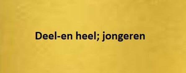 Deelname deel-en heelsessie. Start 1/1/2026.