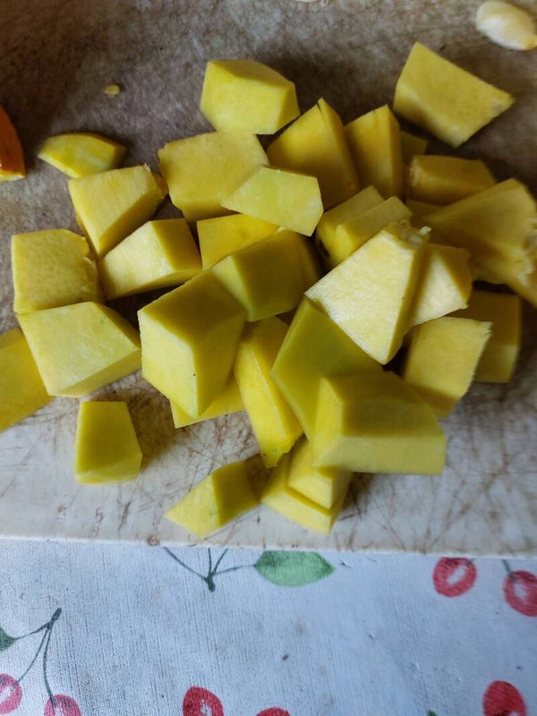 gesneden pompoen