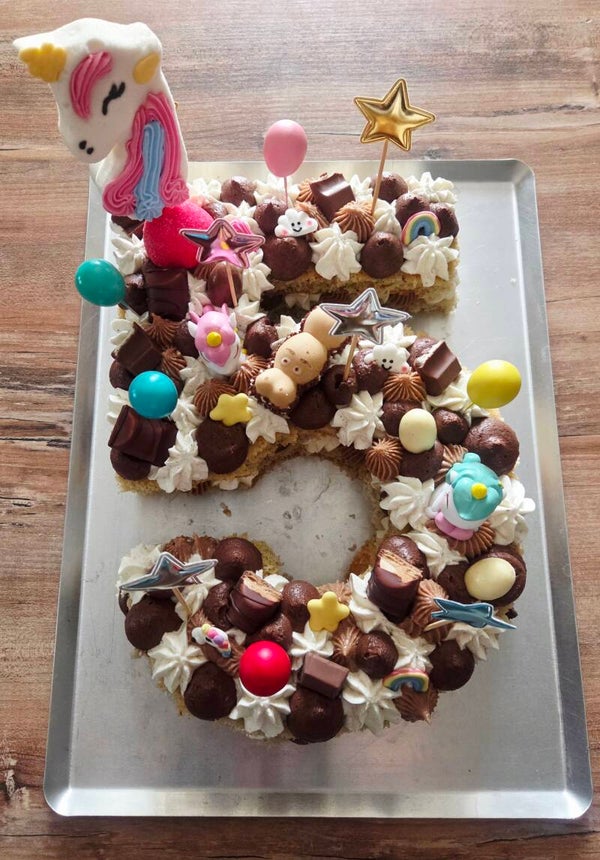 Number cake 5