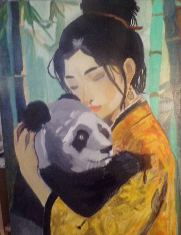 Li with Panda