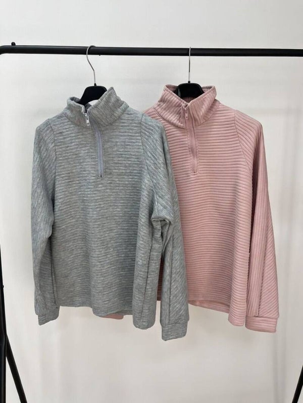 Sudadera cremallera