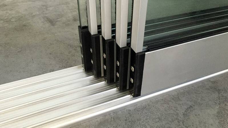 Glasschuifwand, Glasschuifwand Zetten