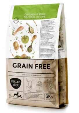 Natura Diet Grain free saumon et noix de coco pour chien