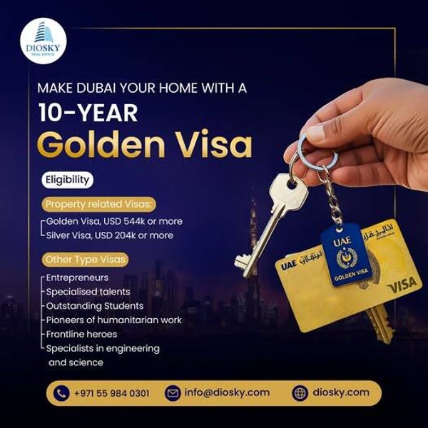 DUBAI GOLDEN OR SILVER VISA?
