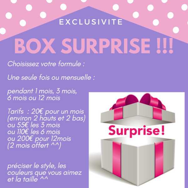 Box surprise ^^