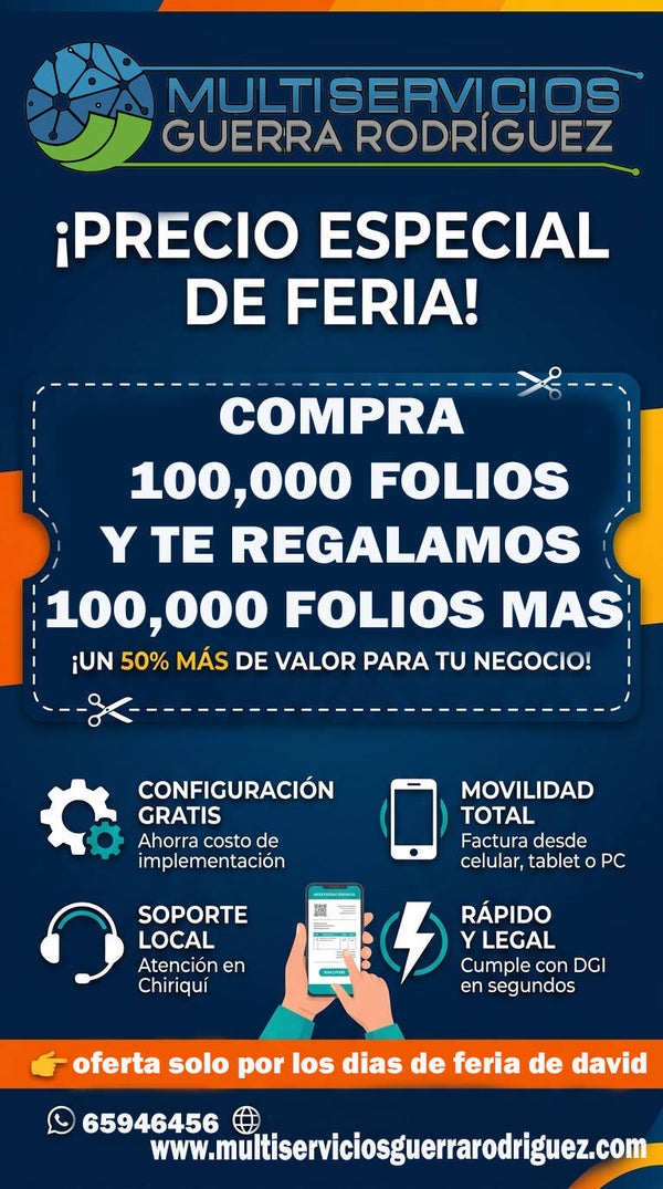 OFERTAS FERIA DE DAVID