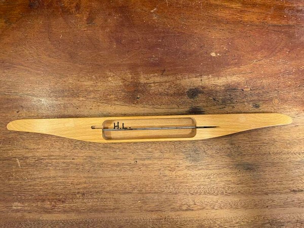 Væveskytte med bund. 43 cm. Fast ten
