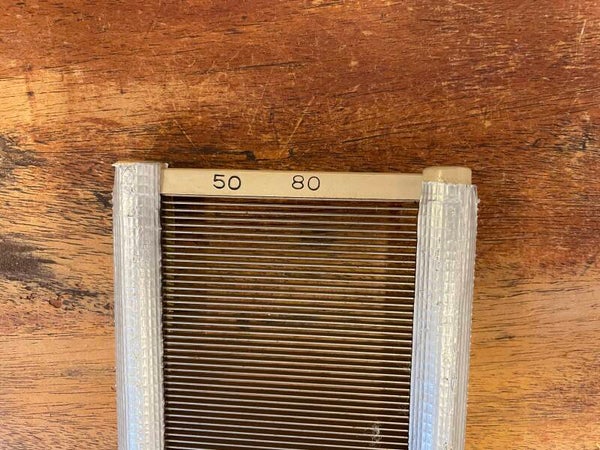Vævekam til skaftevæve, 80 cm., 50/10, 10½ cm høj.