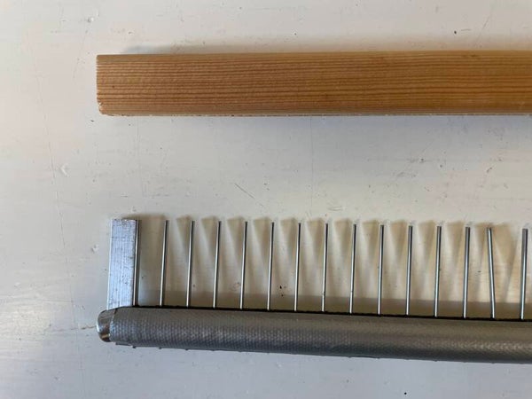 Redekam. 100 cm. Træ og metal