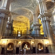 Malaga, imposing cathedral