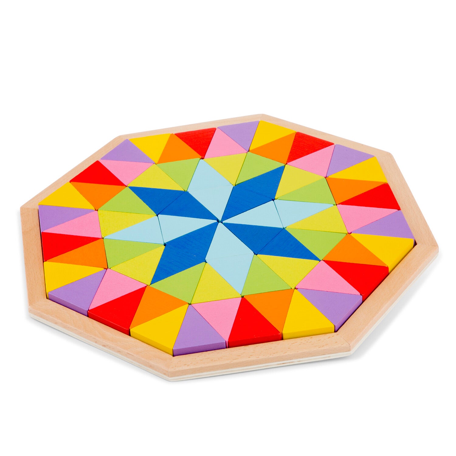 Octagon puzzel - multi color