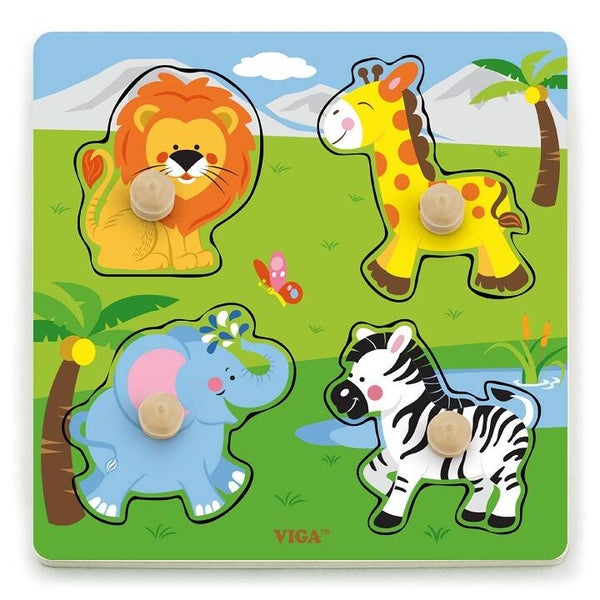 Knoppuzzel wilde dieren - sale